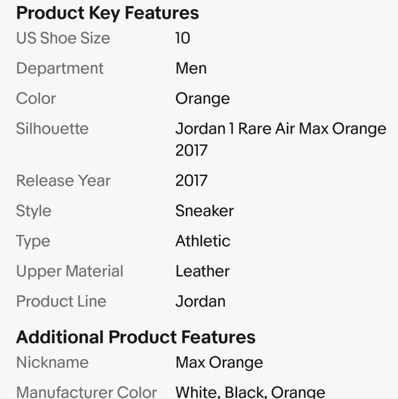 Air Jordan AJ 1 Retro Rare Air Max Men's 14 (332550-800) - Picture 11 of 11